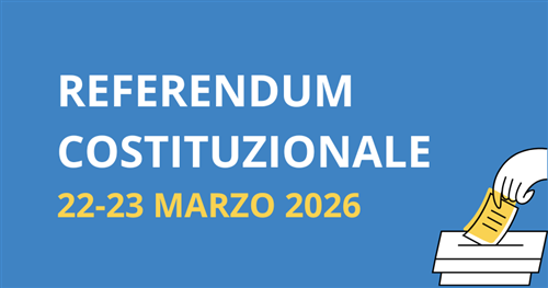 Referendum popolare confermativo 22-23 marzo 2026 - Elettori temporaneamente all'estero
